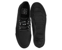 A9486 Black Basic Twill D-Ring Sneaker
