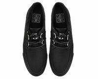 A9486 Black Basic Twill D-Ring Sneaker