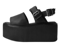 S9966L Black Brush-Off Strato Sandal