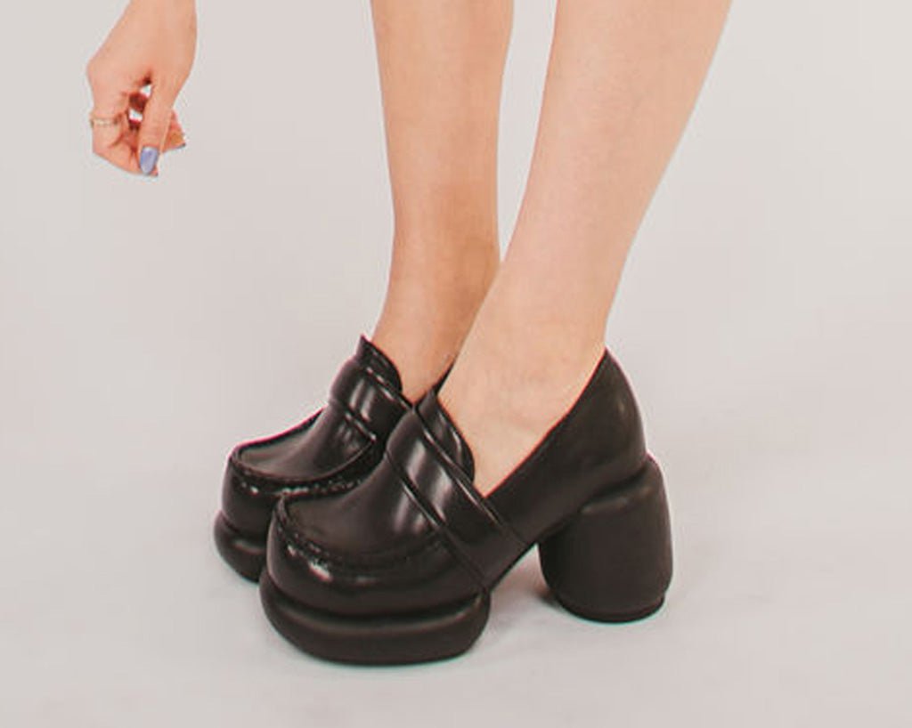 T2316L Black Bubble II Anarchic Loafer