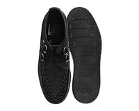 Black Faux Suede Viva Low Creeper - T.U.K.F9779-03