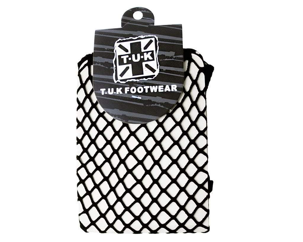 TSK1016 Black Fishnet Crew Sock TSK1016-OS