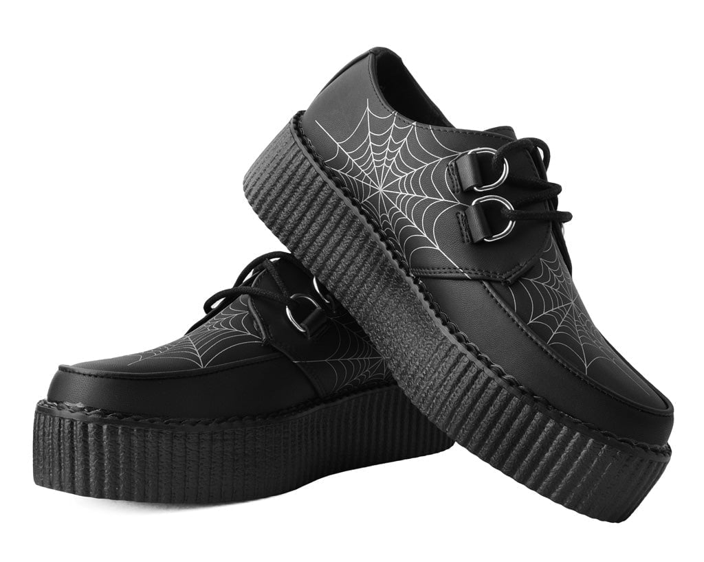 Black Glow Spiderweb Viva Mondo Creeper - T.U.K.V9745-03