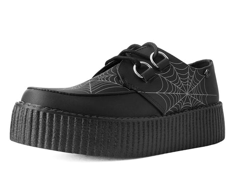 Black Glow Spiderweb Viva Mondo Creeper - T.U.K.V9745-03