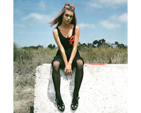 Black Kitty Face Mary Janes - T.U.K.A9217L-05