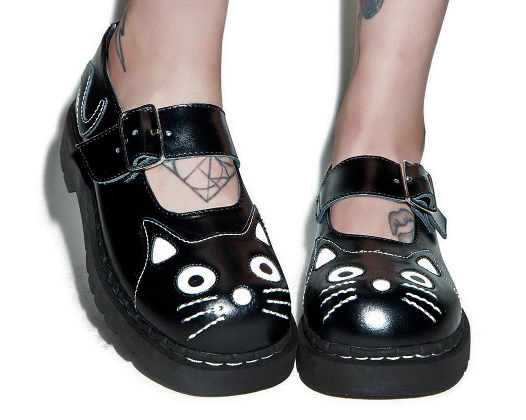 T2025 Black Kitty Mary Jane