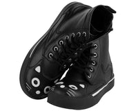 A6570L Black Kitty Sneaker Boot