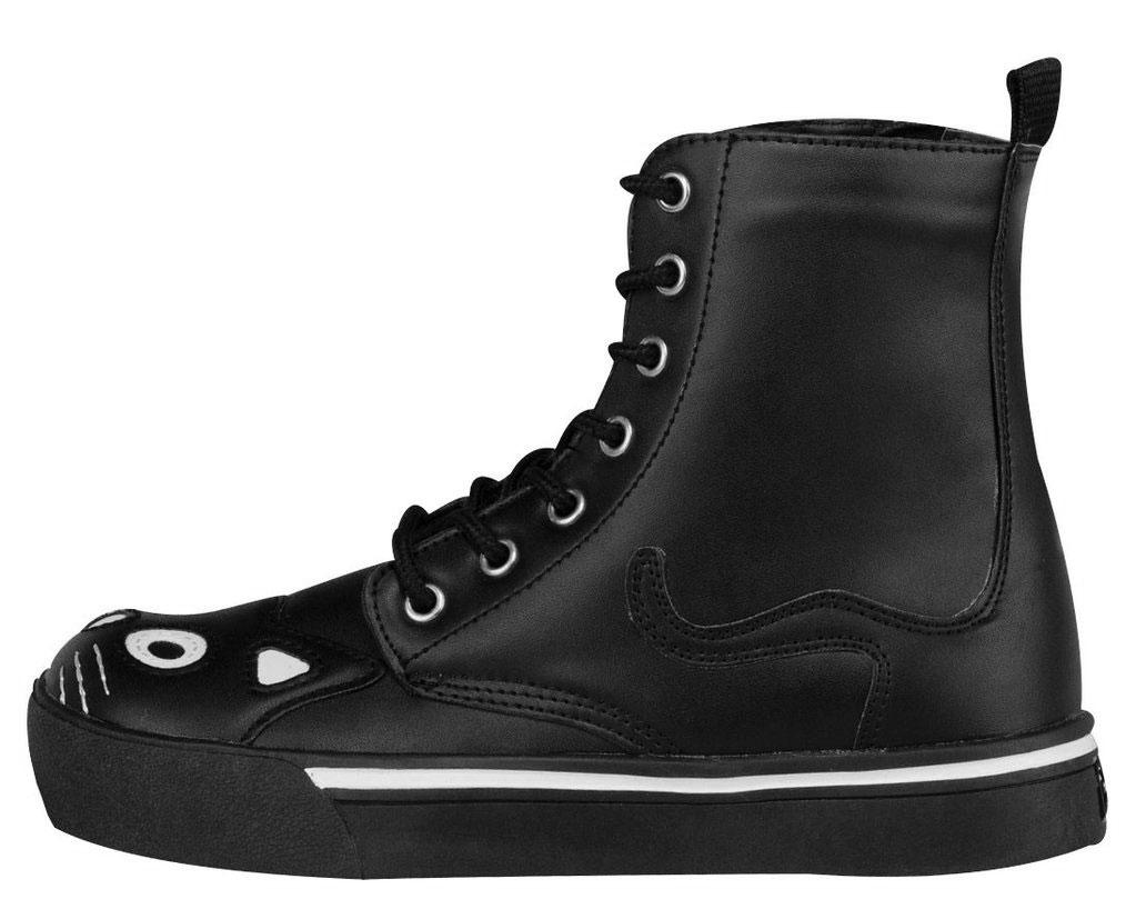 A6570L Black Kitty Sneaker Boot