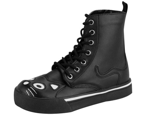 Black Kitty Sneaker Boot - T.U.K.A6570L-05