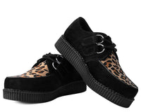 Black & Leopard Viva Low Creeper - T.U.K.F8142-03