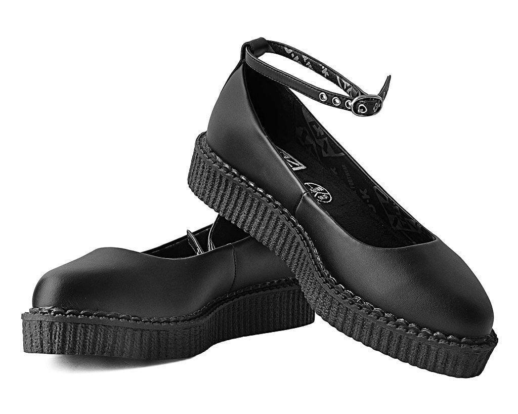 SA15 Black Mary Jane Strap