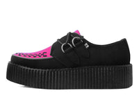 V3183 Black & Neon Pink Viva Mondo Creeper