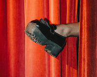 Black Oil Haze Loafer Platform - T.U.K.A9826L-05