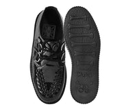 Black Patent Viva Low Sole Creeper - T.U.K.F9679-03