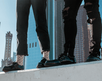 Black Patent Viva Low Sole Creeper - T.U.K.F9679-03
