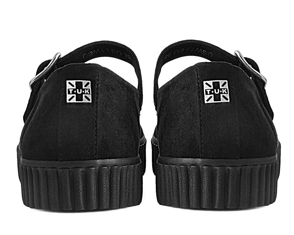A9677L Black Pointed EZC Mary Jane