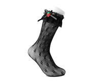 TSK1068 Black Strawberry Lace Kneehigh TSK1068-OS