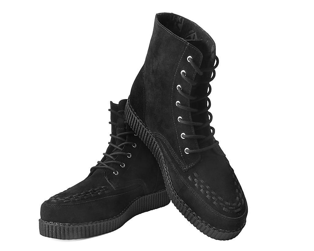 Black Suede 7 - Eye Viva Low Boot - T.U.K.F9710-03