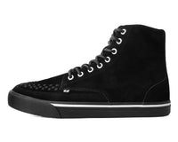 A3092 Black Suede 8-Eye Sneaker Boot