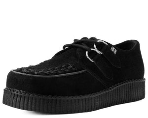 Black Suede Viva Low Creeper - T.U.K.F7270-03