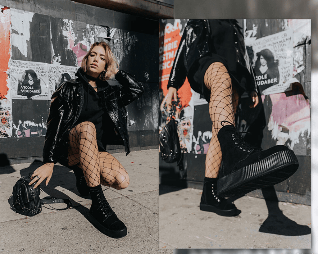A8642L Black Suede Viva Mondo Boots