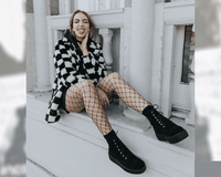 A8642L Black Suede Viva Mondo Boots