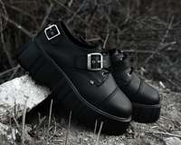 T2324 Black TUKskin™ 2-Buckle Anarchic Airship Gibson