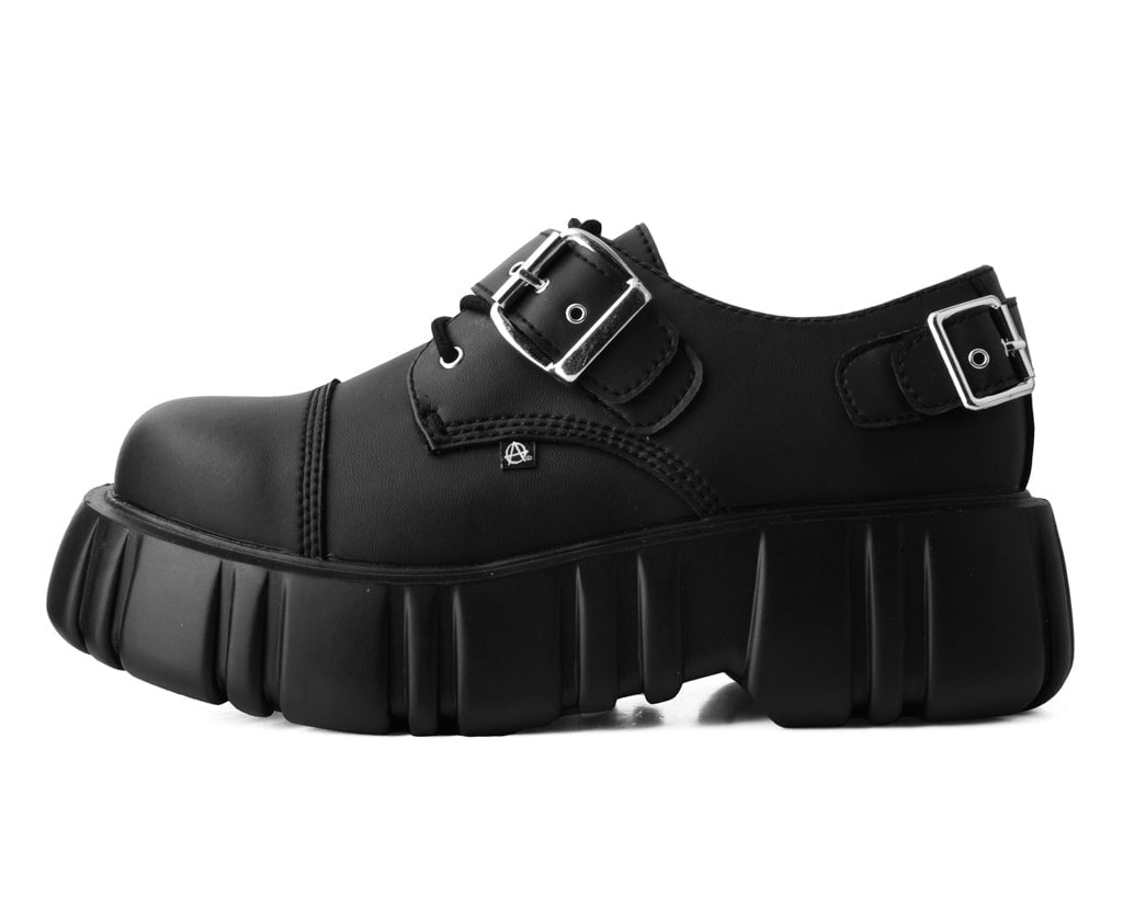 T2324 Black TUKskin™ 2-Buckle Anarchic Airship Gibson