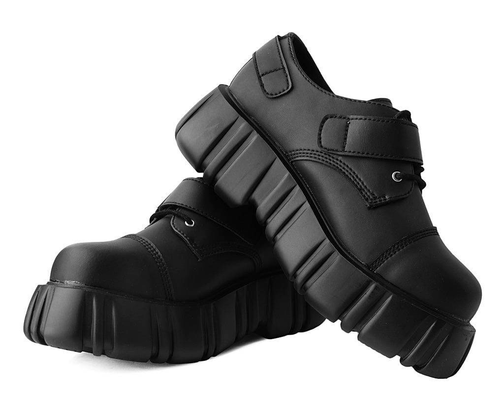 T2324 Black TUKskin™ 2-Buckle Anarchic Airship Gibson