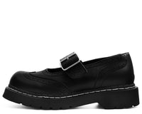 T2269 Black TUKskin™ Brogue Mary Jane