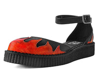 A9731L Black TUKskin™ Flame Sandal