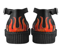A9731L Black TUKskin™ Flame Sandal