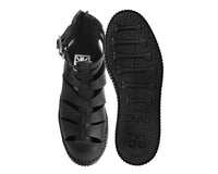 V9577L Black TUKskin™ Gladiator Viva Low Sandal
