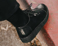 Black TUKskin™ Toe Cap Viva Low Creeper - T.U.K.F3104-03