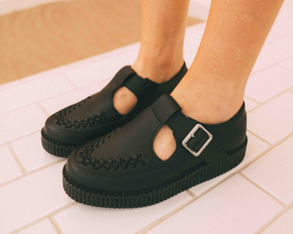 F3146 Black TUKskin™ Viva Low Sandal