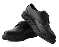 A9847 Black TUKskin™ Western Antique Buckle Pointed Creeper