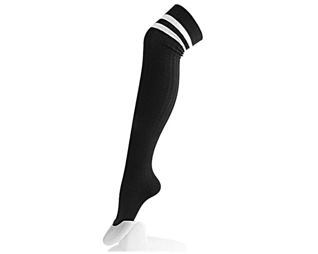 TSK1004 Black Varsity Striped Over-The-Knee Sock TSK1004-OS