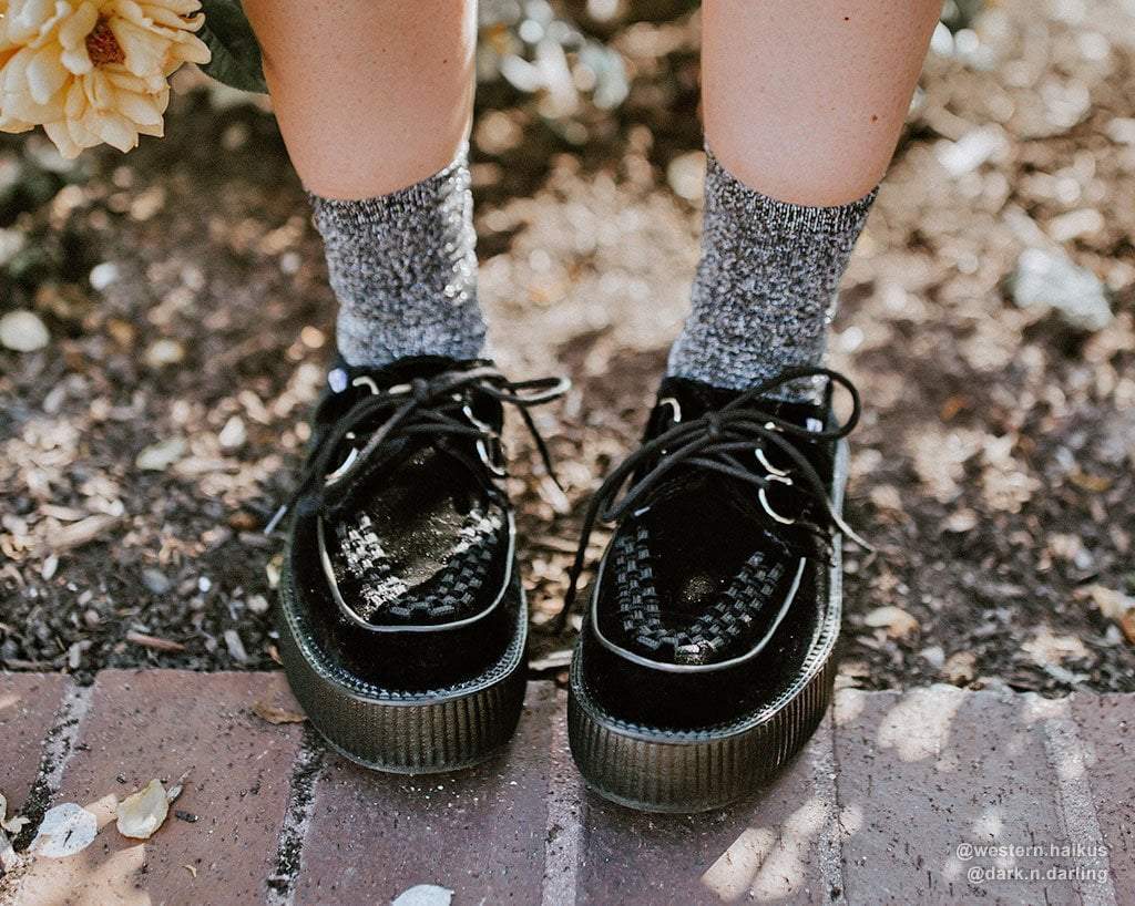 Black Velvet Viva Mondo Creeper - T.U.K.V9492-03