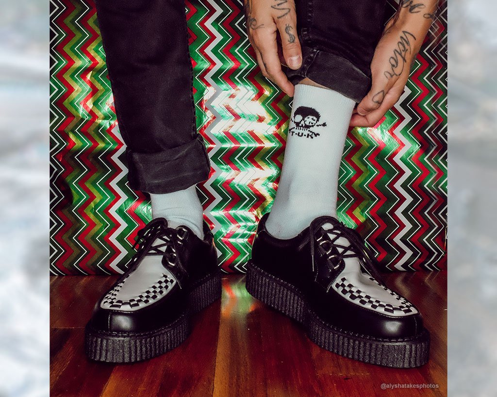 Black & White Anarchic Creeper - T.U.K.T2274-03