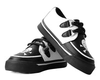 A3139B Black & White TUKskin™ Pirate Creeper Toddler Sneaker