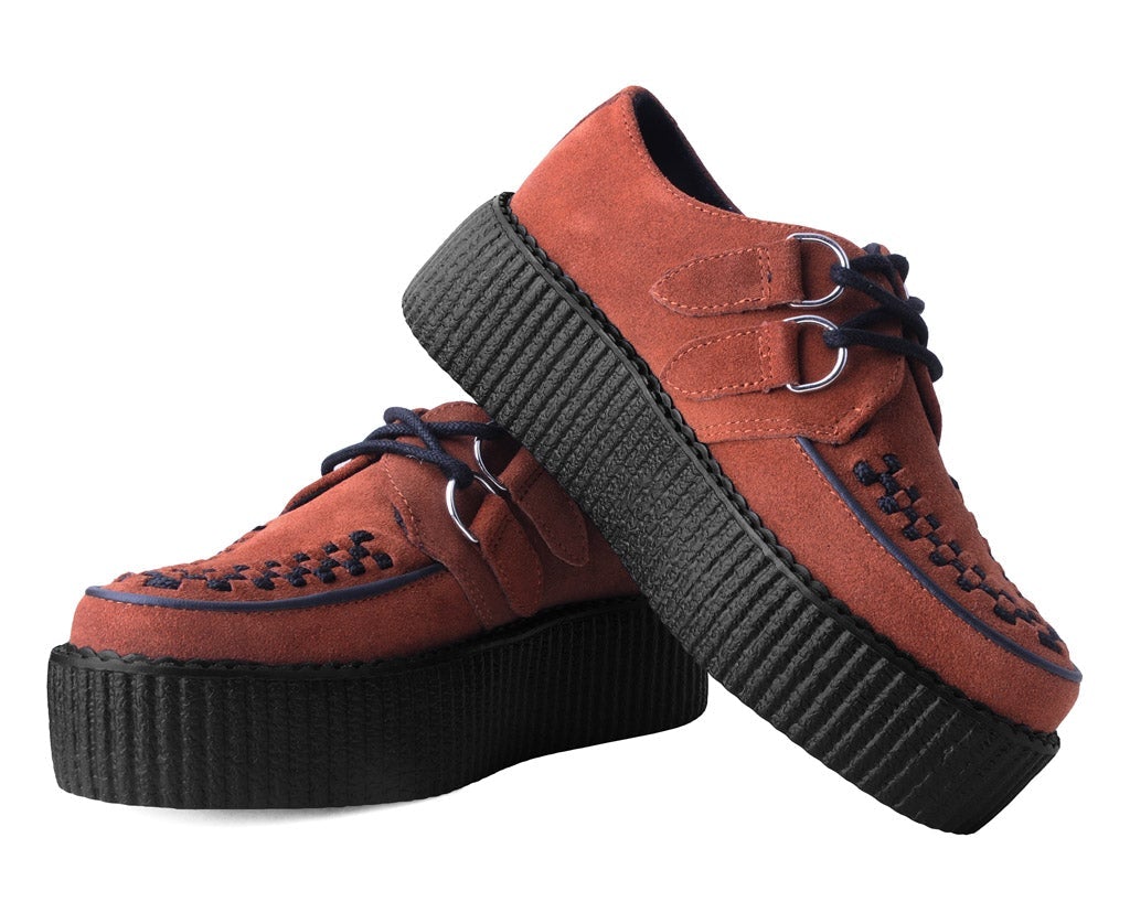 Brown Suede Viva Mondo Creeper - T.U.K.V3022-03