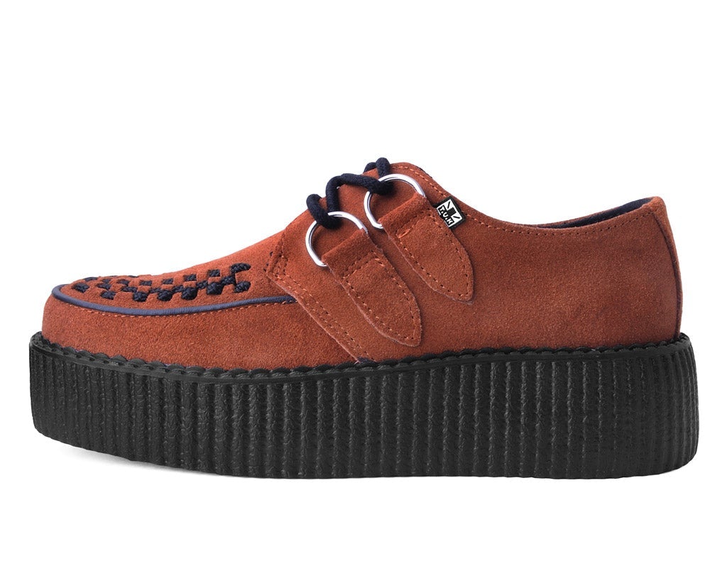 Brown Suede Viva Mondo Creeper - T.U.K.V3022-03