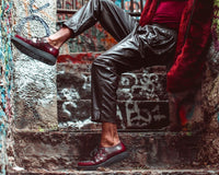Burgundy Rub - Off TUKskin™ Viva Low Creeper - T.U.K.F9857-03