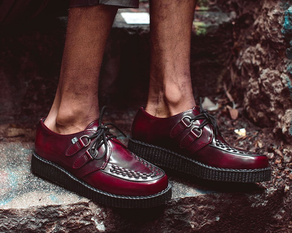 Burgundy Rub - Off TUKskin™ Viva Low Creeper - T.U.K.F9857-03