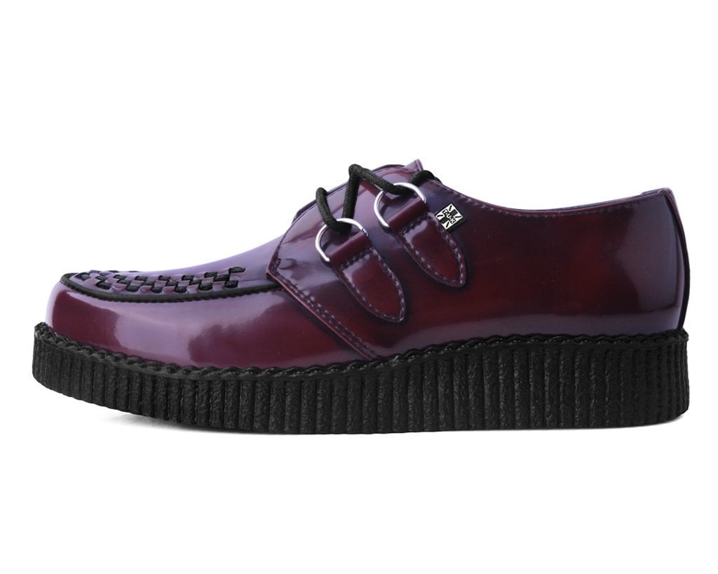 F9857 Burgundy Rub-Off TUKskin™ Viva Low Creeper