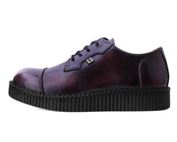 Burgundy TUKskin™ Toe Cap Viva Low Creeper - T.U.K.F3105-03