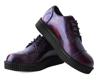 Burgundy TUKskin™ Toe Cap Viva Low Creeper - T.U.K.F3105-03