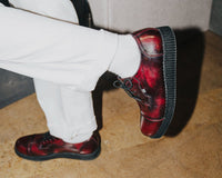 Burgundy TUKskin™ Toe Cap Viva Low Creeper - T.U.K.F3105-03