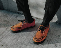 A9852 Burnt Orange Suede 2-Ring VLK Sneaker