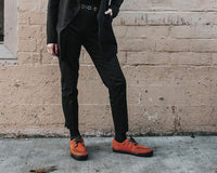 A9852 Burnt Orange Suede 2-Ring VLK Sneaker